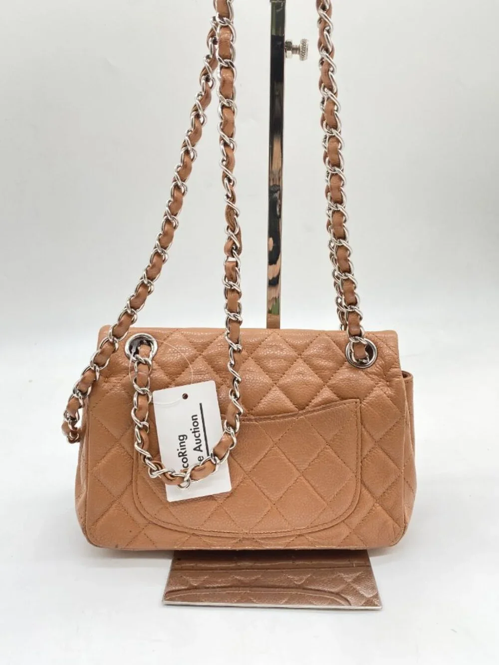 Chanel Caviar Seal Shoulder Bag with Card No 15 Series